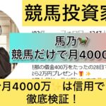 馬乃,競馬,競馬,,稼ぐ,稼げる,稼げない,口コミ,投資,競馬予想サイト,インフルエンサー,競馬投資家,競馬投資