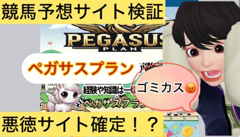 ペガサスプラン,,競馬,競馬予想,競馬予想サイト,競馬投資,競馬投資家,詐欺,口コミ,当たる,当たらない,稼げる,稼げない,検証,