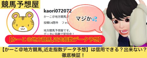 かーこ,,,競馬,競馬予想,競馬予想サイト,競馬投資,競馬投資家,詐欺,口コミ,当たる,当たらない,稼げる,稼げない,検証,