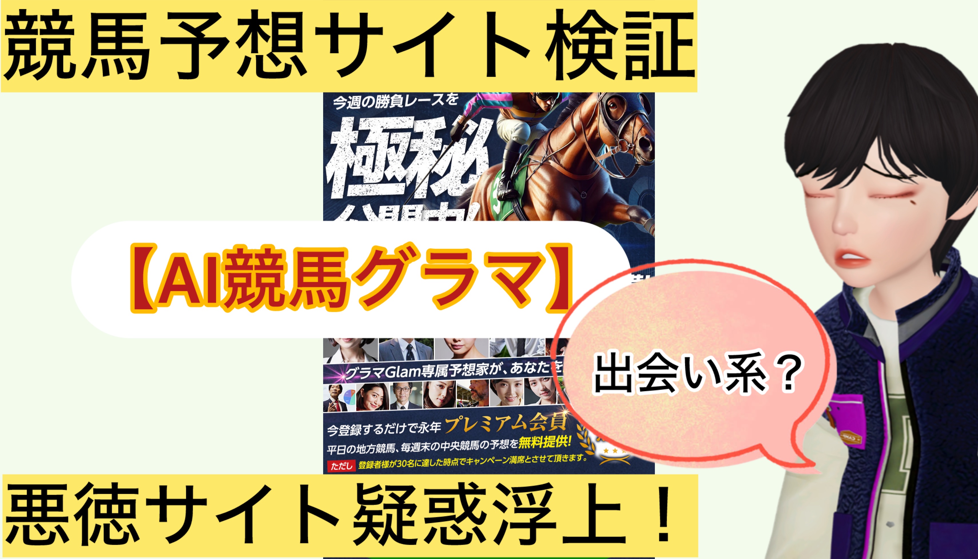 AI競馬グラマ,,,競馬,競馬予想,競馬予想サイト,競馬投資,競馬投資家,詐欺,口コミ,当たる,当たらない,稼げる,稼げない,検証,